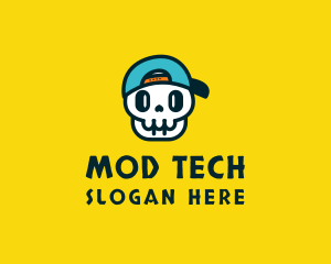 Fun Gamer Skull logo design