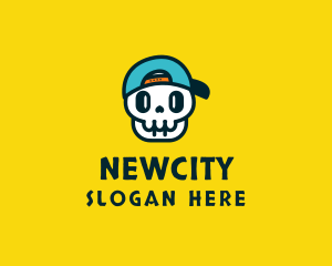 Fun Gamer Skull logo design