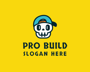 Fun Gamer Skull logo design