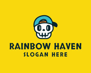 Fun Gamer Skull logo design