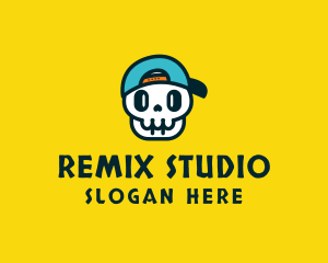 Fun Gamer Skull logo design