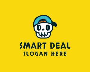 Fun Gamer Skull logo design