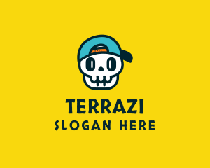 Fun Gamer Skull logo design