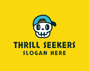 Fun Gamer Skull logo design