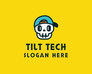 Fun Gamer Skull logo design