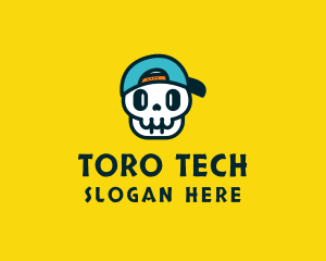 Fun Gamer Skull logo design