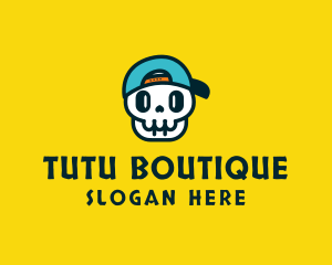 Fun Gamer Skull logo design