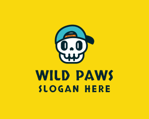 Fun Gamer Skull logo design