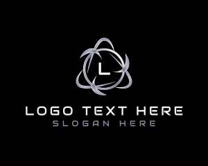 Propeller - Cyber Technology Software logo design