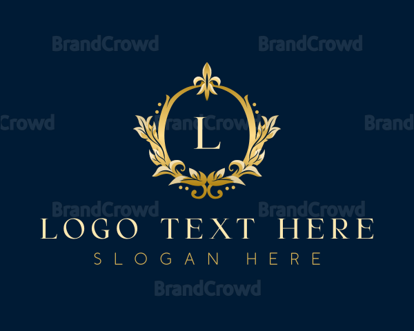 Luxury Floral Ornament Logo