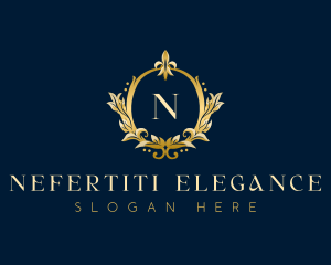 Luxury Floral Ornament logo design