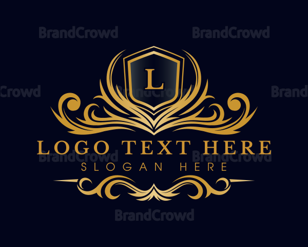 Luxury Crest Ornate Logo