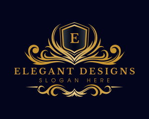 Ornate - Luxury Crest Ornate logo design