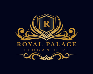 Luxury Crest Ornate logo design