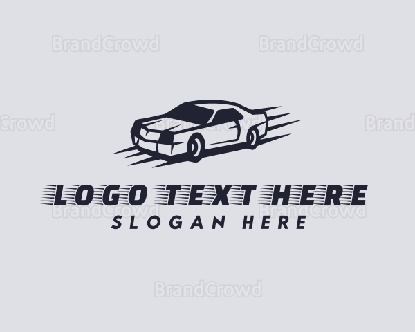 Fast Supercar Race Logo