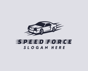 Fast Supercar Race logo design