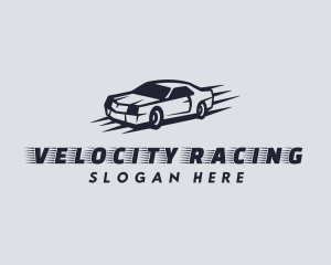 Fast Supercar Race logo design