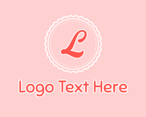 Pink Bakery Lettermark Logo