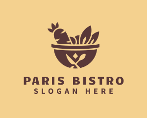 Vegetable Hot Pot logo design