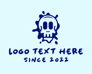 Tattoo - Skull Art Graffiti logo design