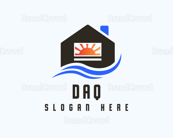 Sun Home Realtor Logo