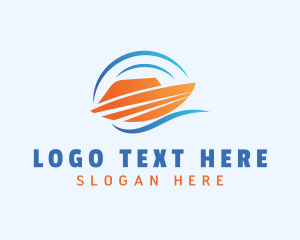 Shipment - Sea Cargo Shipment logo design