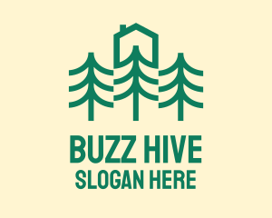 Simple Tree House Camp logo design