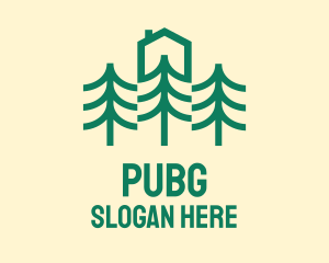 Simple Tree House Camp logo design