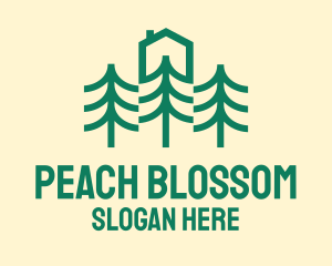 Simple Tree House Camp logo design