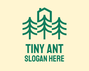 Simple Tree House Camp logo design