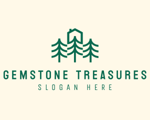 Simple Tree House Camp logo design