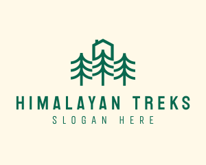 Simple Tree House Camp logo design