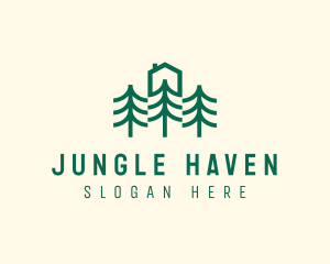 Simple Tree House Camp logo design