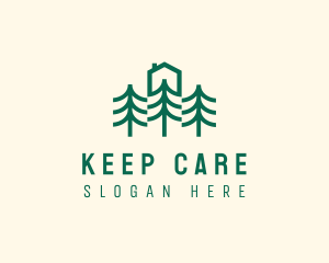 Simple Tree House Camp logo design