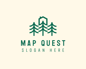 Simple Tree House Camp logo design