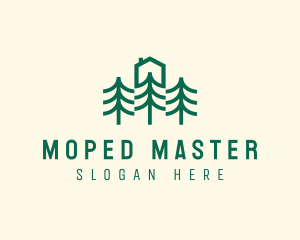 Simple Tree House Camp logo design