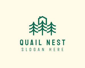 Simple Tree House Camp logo design