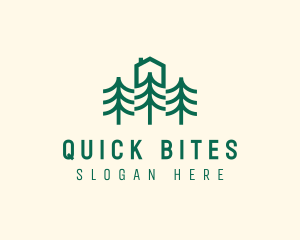 Simple Tree House Camp logo design