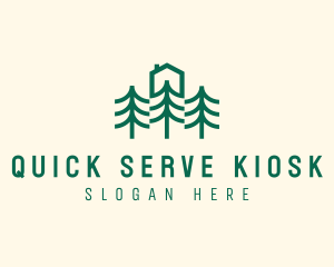 Simple Tree House Camp logo design