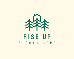 Simple Tree House Camp logo design