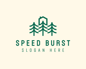 Simple Tree House Camp logo design