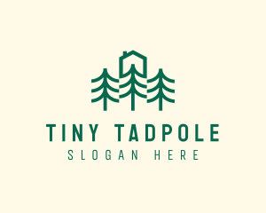 Simple Tree House Camp logo design