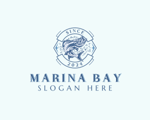 Seafood Fish Fisheries logo design