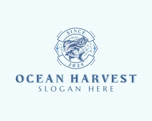 Seafood Fish Fisheries logo design