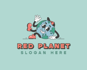 Eco Planet Earth logo design