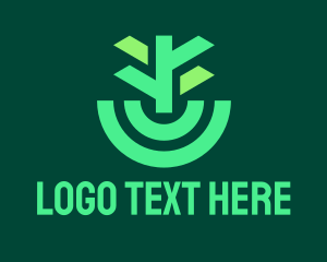 Nature Conservation - Forest Tree Planting logo design