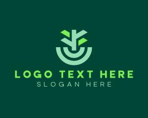 Eco - Forest Tree Planting logo design