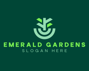 Forest Tree Planting logo design