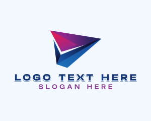 Courier - Courier Shipping Plane logo design