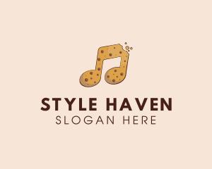 Music - Melody Cookie Bakery logo design